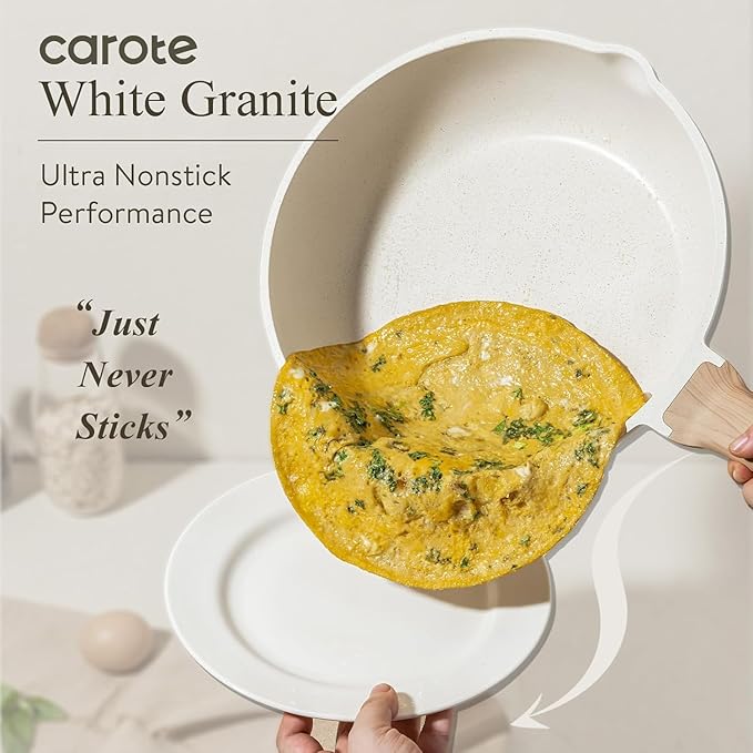 CAROTE 12 Inch Non Stick Frying Pan - Image 3