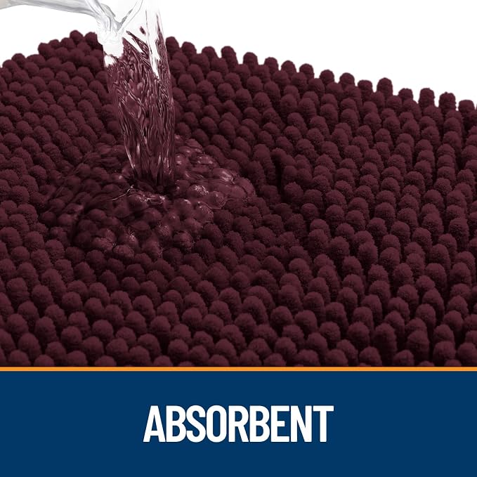 OLANLY Dog Door Mat for Muddy Paws 44x32, Absorbs Moisture and Dirt, Absorbent - Image 3