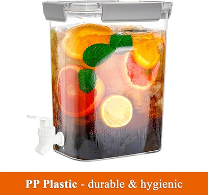 Elsjoy 1.2 Gallon Plastic Drink Dispenser - Image 5