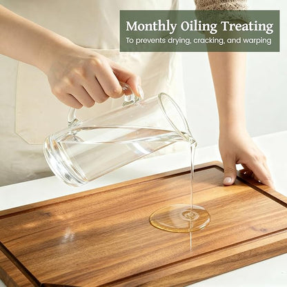 Kikcoin Acacia Wood Cutting Boards - Image 8