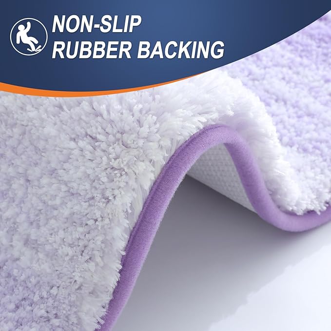 OLANLY Bathroom Runner Rugs Mat 59x24, Extra Soft Absorbent Microfiber Bath Rug - Image 5
