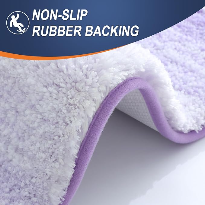 OLANLY Bathroom Runner Rugs Mat 44x24, Extra Soft Absorbent Microfiber Bath Rug - Image 5