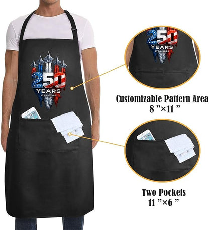 Us 250 Years Of Freedoms Apron - Image 4