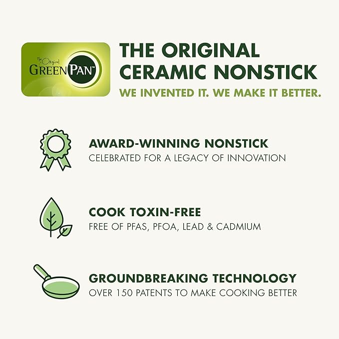 GreenPan Valencia Pro Ceramic Nonstick 11” Frying Pan Skillet, Hard Anodized - Image 9