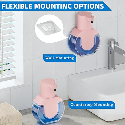 2Pack Automatic Soap Dispenser Touchless, Rechargeable Liquid Soap Dispenser - Image 4