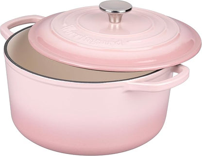 VORRINGARD Enameled Cast Iron Dutch Oven Pot - Image 4