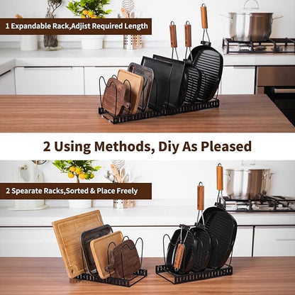 FrutPunch Pots and Pans Organizer, Rack - Image 4