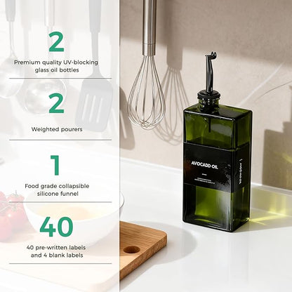 WISIMMALL Olive Oil Dispenser Bottle - Image 4