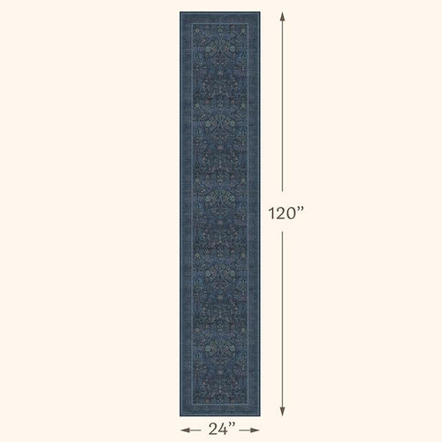 2x10 Extra Long Runner Rugs for Hallways, Non Slip Machine Washable Front Door - Image 2