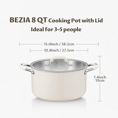 8 Quart Nonstick Stock Pot - Image 6