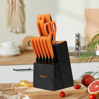hecef 14 Pieces Kitchen Knife Set - Image 9