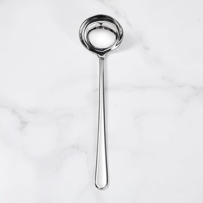 KEAWELL Premium 11" Verona Small Soup Ladle, 18/10 Stainless Steel, Heavy-Duty - Image 5