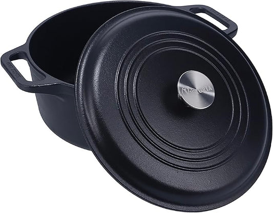 Victoria 6-Quart Cast Iron Dutch Oven by VictoriaCastIron