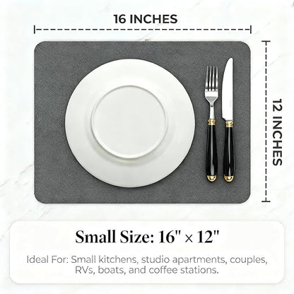 Dish Drying Mat Super Absorbent – 16" x 12" Coffee Mat - Image 8