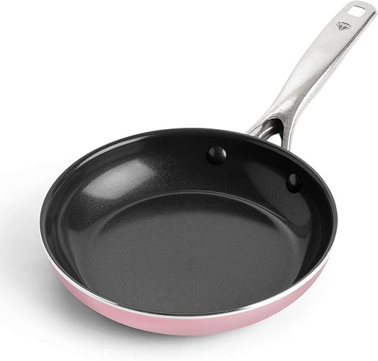 Blue Diamond 8" Nonstick Frying Pan Skillet, Ceramic Diamond Infused PFAS-Free by BlueDiamondCookware