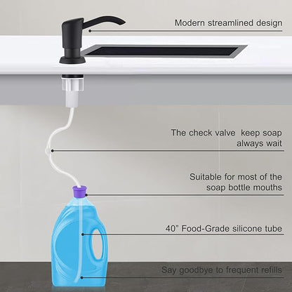 GAGALIFE Built in Counter Soap Dispenser - Image 4