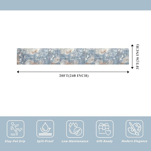 3x20 ft Extra Long Hallway Runner Rug - Image 2