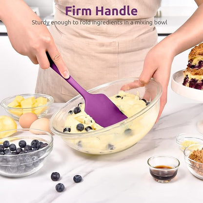Heat Resistant Silicone Large Spatula: U-Taste 600ºF High Heat Flexible 11.38in - Image 5