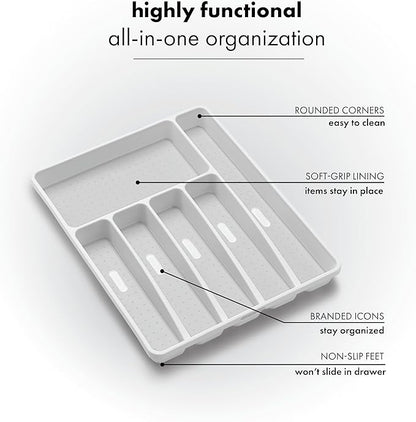 madesmart Classic Large Silverware Tray - Image 5