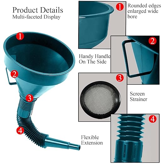 Flex Funnel - Wide Mouth Flexible Funnel - Image 2