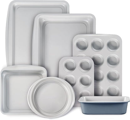 CAROTE 7-Piece Nonstick Stackable Baking Pans Set by CAROTE