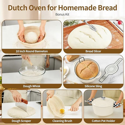 Enameled Cast Iron Dutch Oven - Image 4