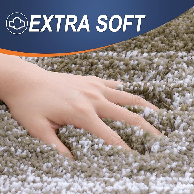 OLANLY Large Bathroom Rugs Mat 44x32, Extra Soft Absorbent Microfiber Bath Rugs - Image 2