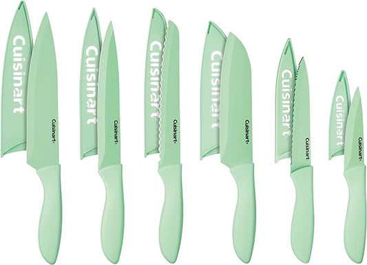 Cuisinart 12-Piece Kitchen Knife Set, Advantage Color Collection by Cuisinart