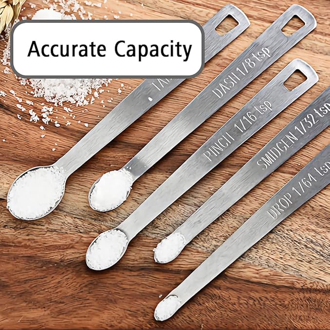 3PCS 1/16 Teaspoon Single Tiny Measuring Spoon, Small Individual Stainless - Image 5