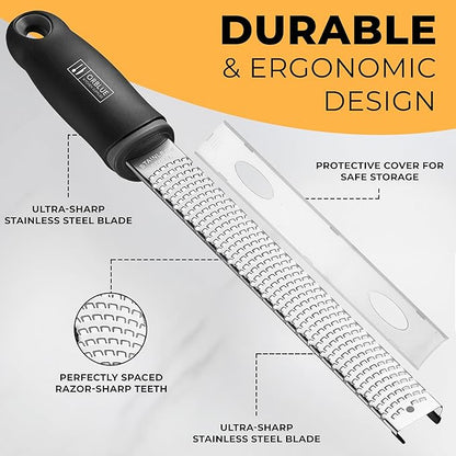 Orblue Lemon Zester & Cheese Grater - Image 4