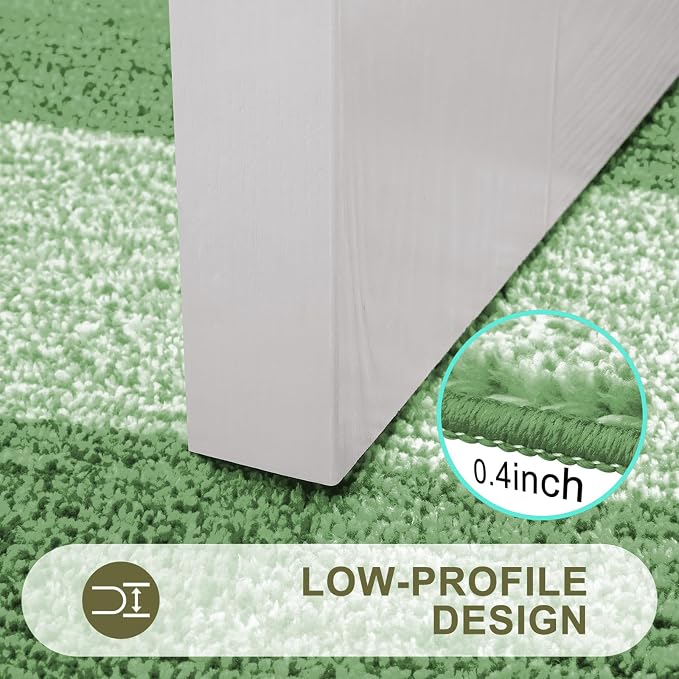 Kitinjoy Indoor Outdoor Door Mat, 50x30 Non-Slip Absorbent Dirt Trapper - Image 4