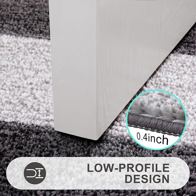 Kitinjoy Indoor Outdoor Door Mat, 44x32 Non-Slip Absorbent Dirt Trapper - Image 4