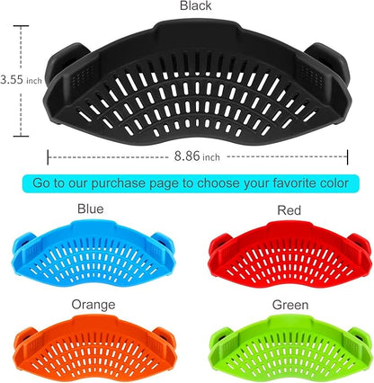 AUOON Clip On Strainer Silicone - Image 5