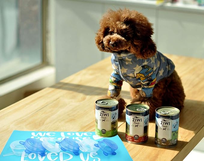 COMTIM Pet Food Can Lids, Silicone Stretch Can Lids Covers - Image 3