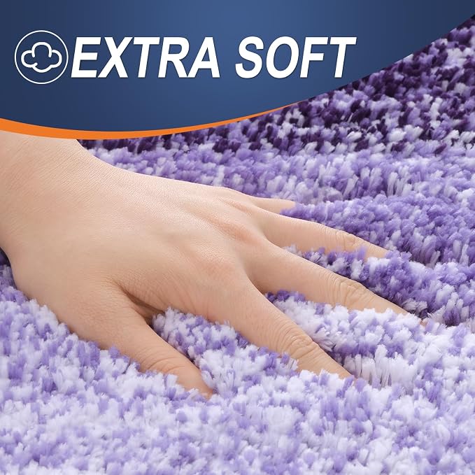 OLANLY Large Bathroom Rugs Mat 45x27, Extra Soft Absorbent Microfiber Bath Rugs - Image 3