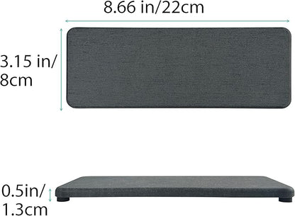 NiuYichee 2 Pcs Water Absorbing Stone Trays, Kitchen/Bathroom Sink Soap Dish - Image 3