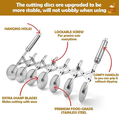 Juome 7 Wheel Pastry Cutter - Image 5