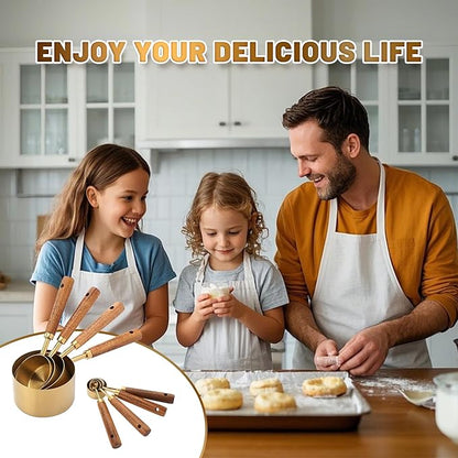 Premium Stainless Steel Measuring Cups and Spoons Set - Image 5
