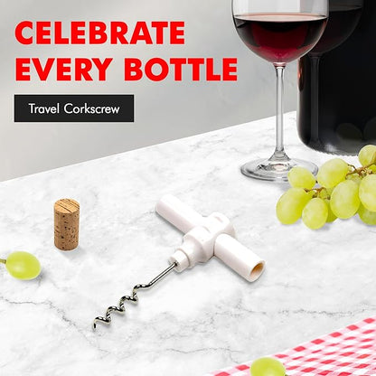 Chef Craft Select Travel Corkscrew, 4 inches in length - Image 2