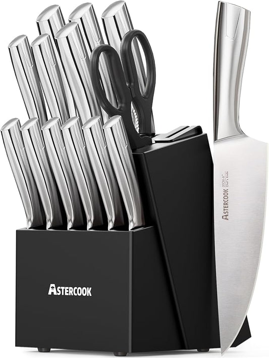 Astercook Knife Set, Kitchen Knives Set by Astercook