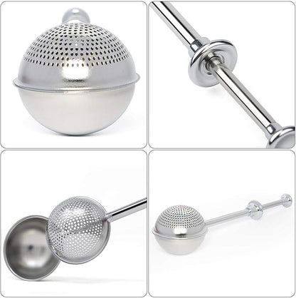 HULISEN Set of 2 Flour Duster for Baking, Powdered Sugar Shaker Duster - Image 4