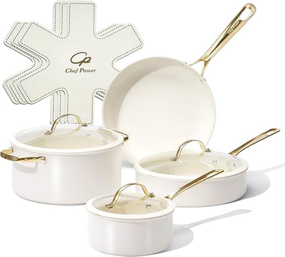 Chef Power Ceramic Cookware Sets, Cookware Set by ChefPower