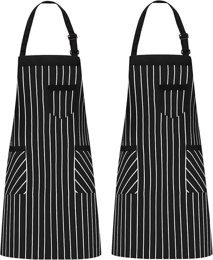 NLUS 2 Pack Cooking Aprons for Women by NLUS