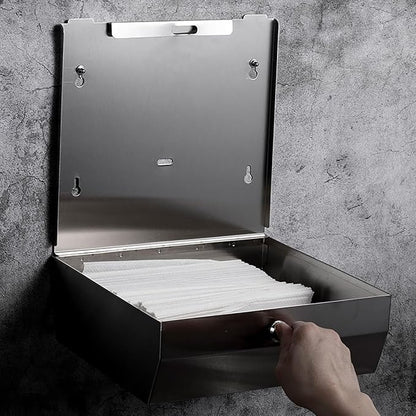 Comercial Paper Towel Dispenser Wall Mount, Stainless Steel Hand Towel Dispenser - Image 2