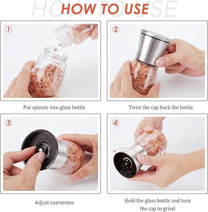 Ebaco Original Stainless Steel Salt or Pepper Grinder - Image 5