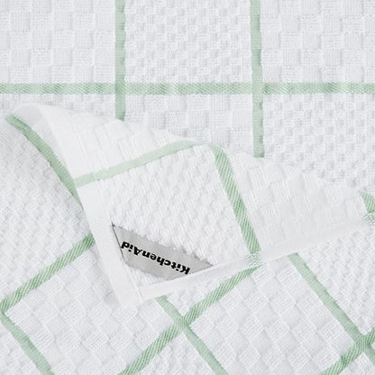 KITCHENAID Quilted Cotton Terry Cloth Oven Mitt, Pot Holder, Kitchen Towel - Image 9