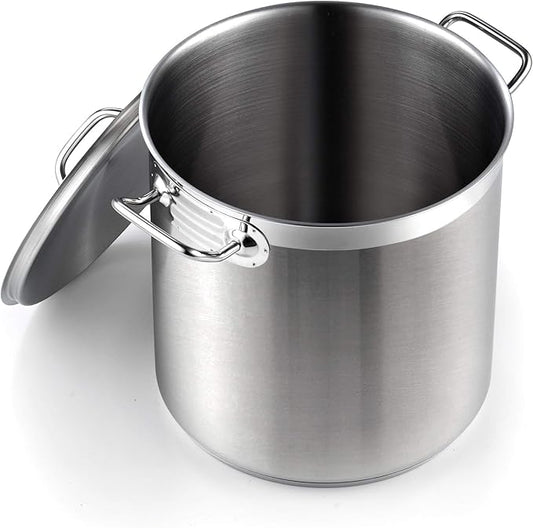 Cooks Standard Stockpots Stainless Steel, 11 Quart Professional Grade Stock Pot by CooksStandard