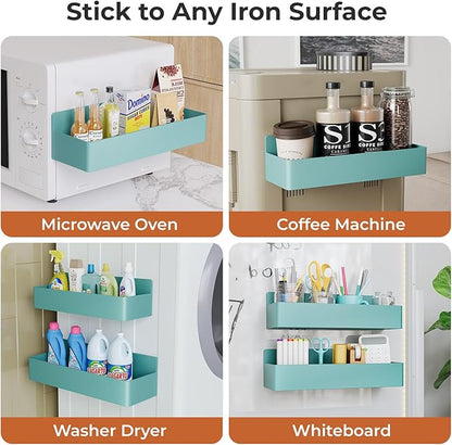 Mystozer Magnetic Spice Rack for Refrigerator, Kitchen Organizer and Storage - Image 6