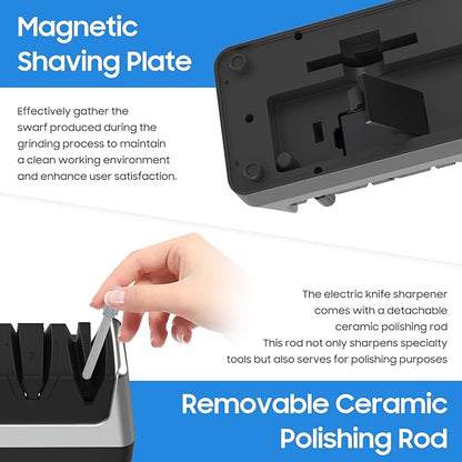5-in-1 Electric Knife Sharpener - Image 5