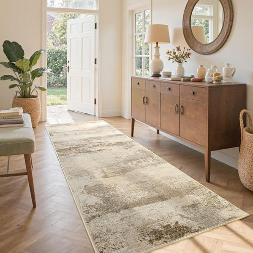 2x6 Ft Washable Runner Rug, Non-Slip Low Pile Hallway Kitchen Area Rug by Cuzwlovita
